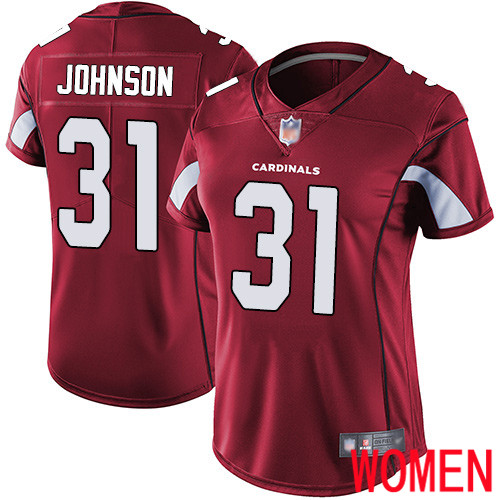 Arizona Cardinals Limited Red Women David Johnson Home Jersey NFL Football #31 Vapor Untouchable->arizona cardinals->NFL Jersey